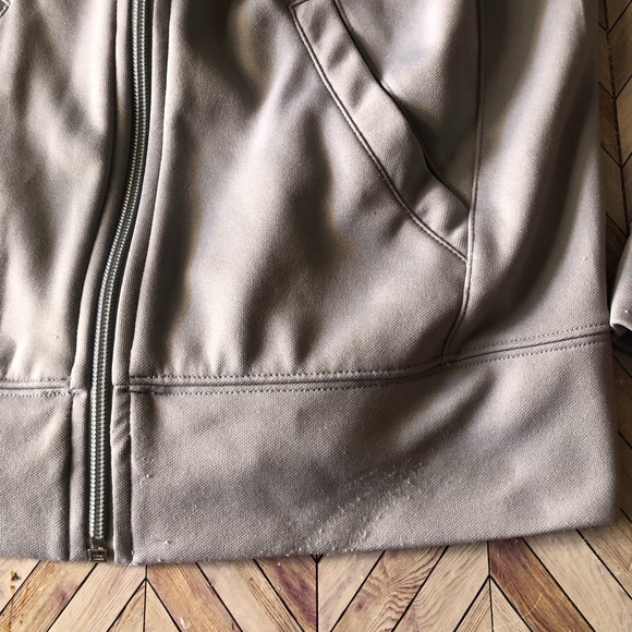 Nike Youth Track Suit Zip Up Jacket, Gray and White Size Medium. (8-10) - Picture 3 of 10